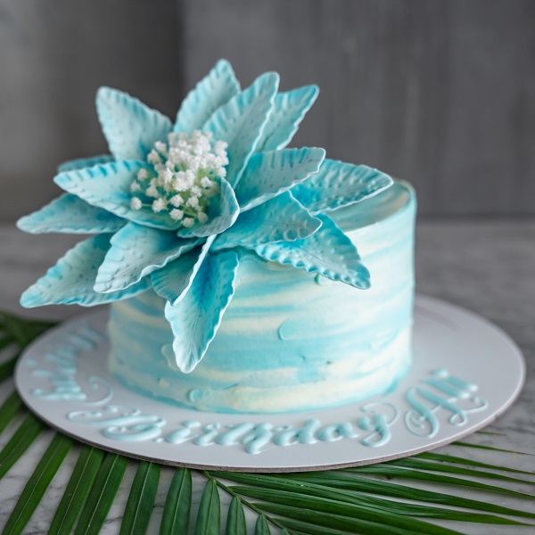Water Lily Cake! : r/cakedecorating