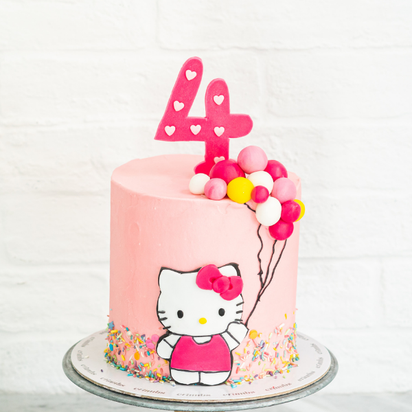 Hello Kitty cherry blossom cake – Marshmallows & Margaritas