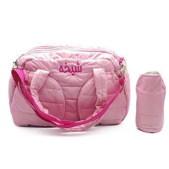 Pinky Puff Bag