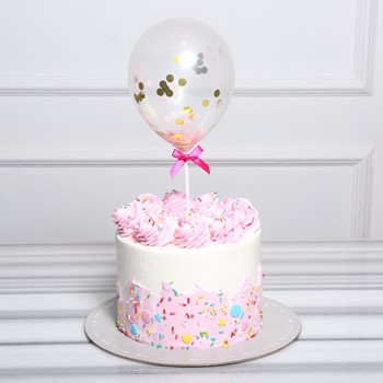 Confeti Balloon Cake