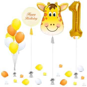 Giraffe Balloons Decoration