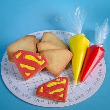 Superman DIY Cookies