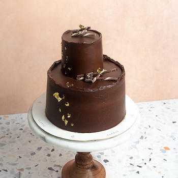 Pecan Chocolate Cake