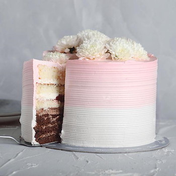 Pink Berry Cake