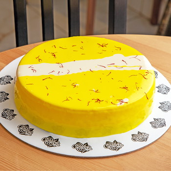 Saffron Paradise Cheesecake