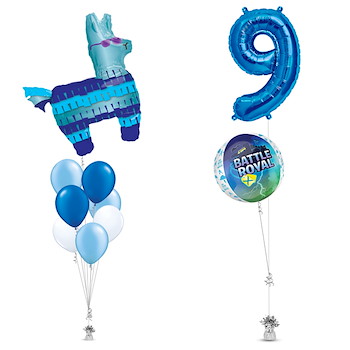 Pinata Fortnite Llama Balloons
