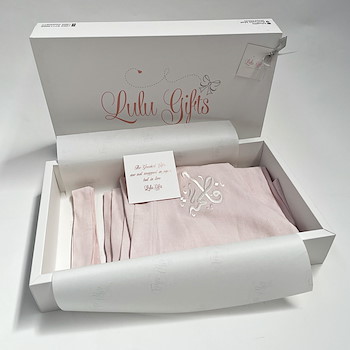 Linen Robe Pink (L-XL)