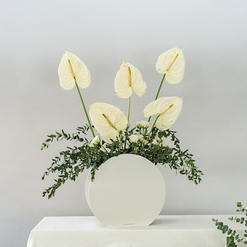 White Vase 4 