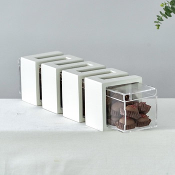 Modern Chocolate Box (White)