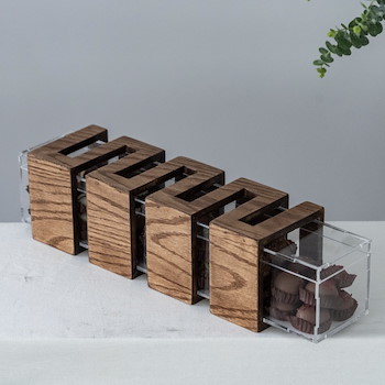 Modern Chocolate Box (Brown)