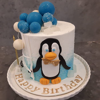 Penguin Cake