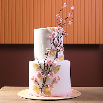 Spring Flower Cake