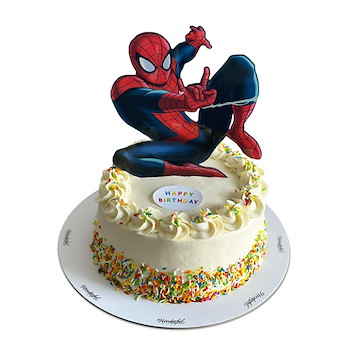 Spider Man Cake (Vanilla)