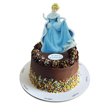 Cinderella Cake (Chocolate)