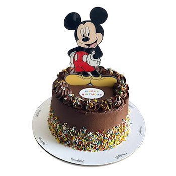 Mickey Mouse Cake (Chocolate)