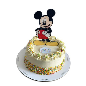 Mickey Mouse Cake (Vanilla)