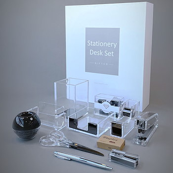 Stationery Set (Black)