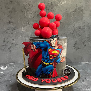 Super-Man Cake