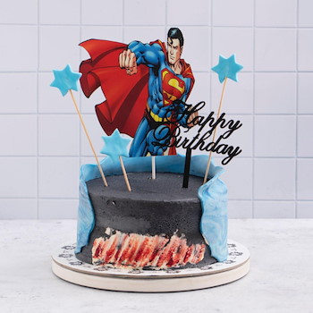 Super Man Cake