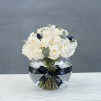 Elegant White Vase