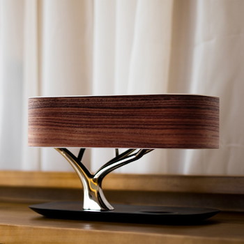Smart Lamp Dark Wood