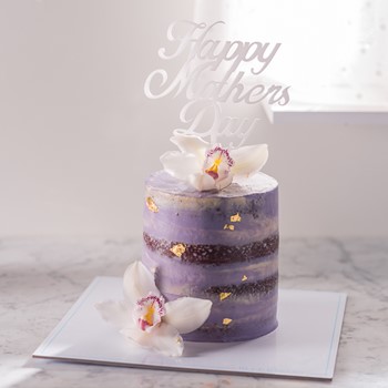 Mothers Day Orchid Cake