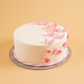 Butterfly Cake White