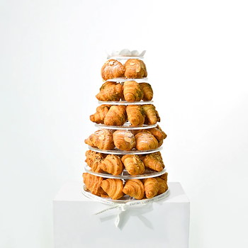 Mini Croissant Pyramid