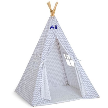 Personalized Teepee Grey