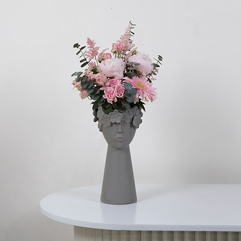 Pink Head Vase