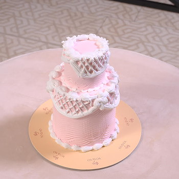 Elegant Pink Cake