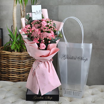 Pink Hand Bouquet