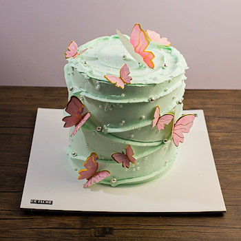 Tiffany Butter Fly Cake