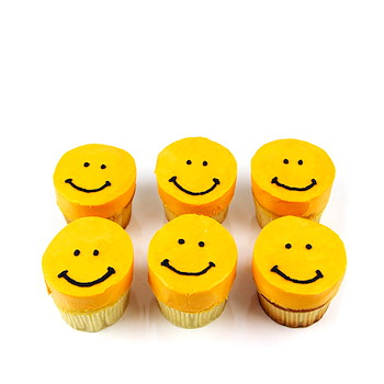 Happy Face Cupcakes