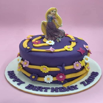 Princess Rapunzel Cake