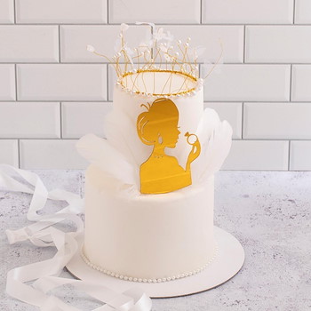 Crown Engagement Cake