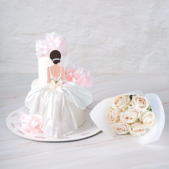 Bride Girl Cake