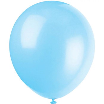 Latex Pale Blue Balloon