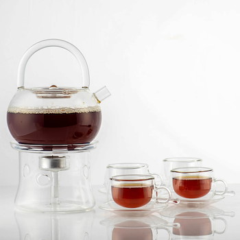 Tea Pot Transparent Set