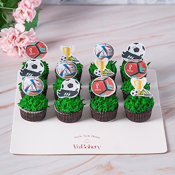 World Cup Cupcakes