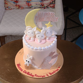 Fun Bunny Cake 