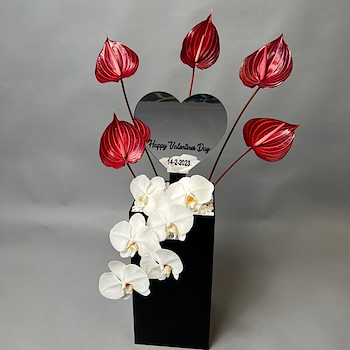 Heart Orchid Stand