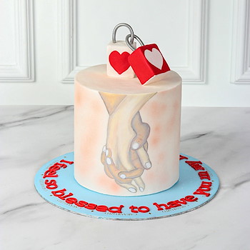 Hand Painting Cake