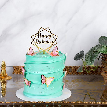 Tiffany Butterfly Cake