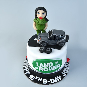 Land Rover Cake