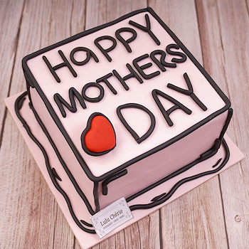 Mothers Day Comic Cake