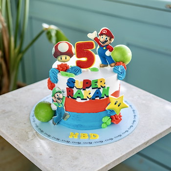 Super Mario Cake 