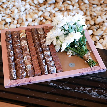 Elegant Chocolate Tray