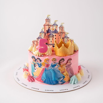 Disney Princesses Cake 1