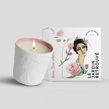 Rose Trocadero Scented Candle